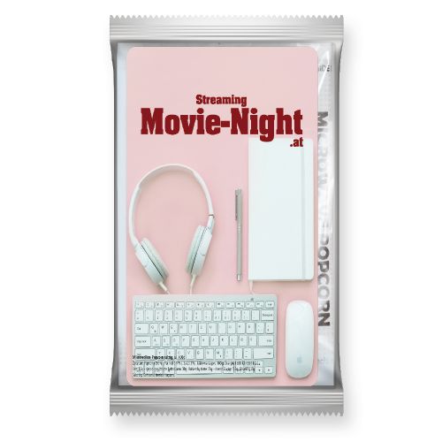 Microwave popcorn salty, ca. 100g, transparent foil with label