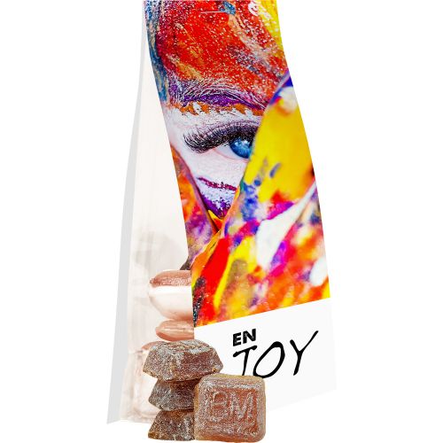 Bavarian malt candy, ca. 40g, express pouch with promotional flyer