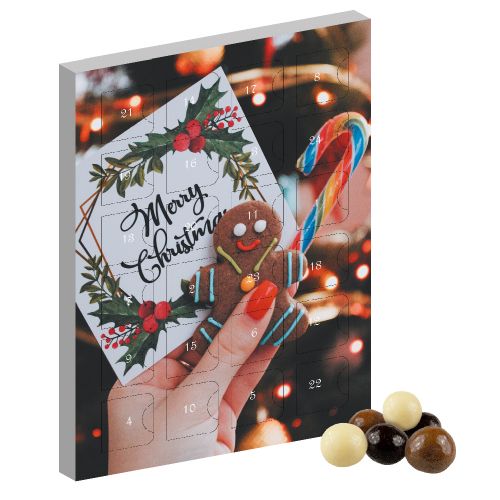 Choco crispy balls, ca. 50g, advent calendar mini vertical
