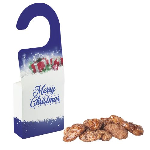 Burnt almonds (vegan), ca. 15g, door hanger folded box