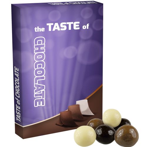 Choco crispy balls, ca. 12g, folding box midi