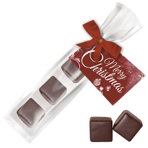 dominoes, ca. 40g, express present-stick with advertising card