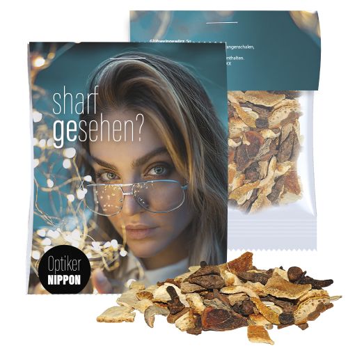 Fine mulled wine spice, ca. 7g, express midi bag with promotional flyer