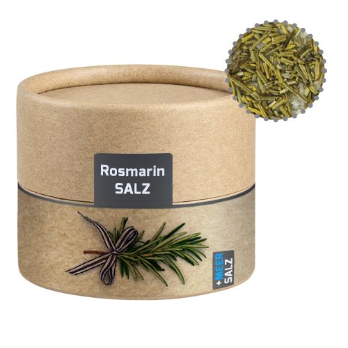 Rosemary salt, ca. 52g, cardboard can mini