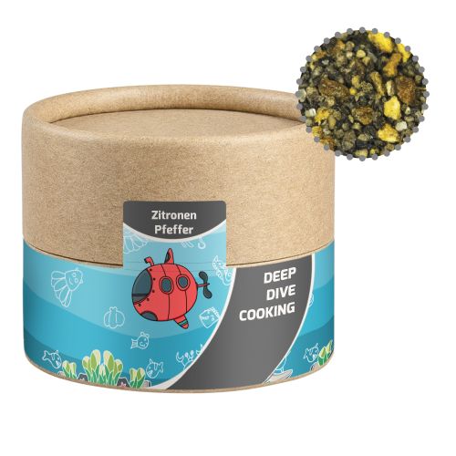 Lemon pepper, ca. 40g, cardboard can mini
