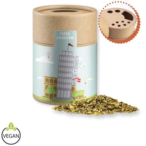Pizza herb, ca. 25g, cardboard shaker