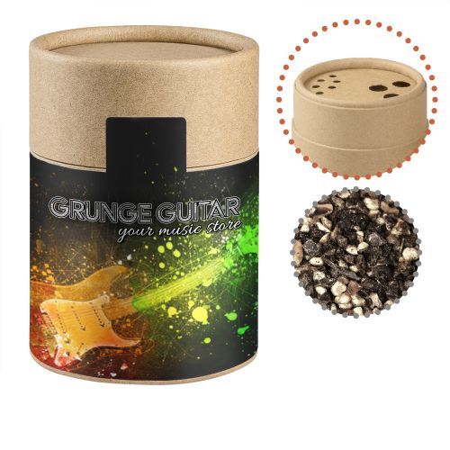 Pepper crushed, ca. 65g, biodegradable eco cardboard shaker with label