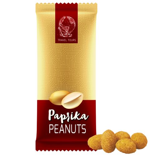 Sweet pepper peanuts, ca. 40g, midi XL bag