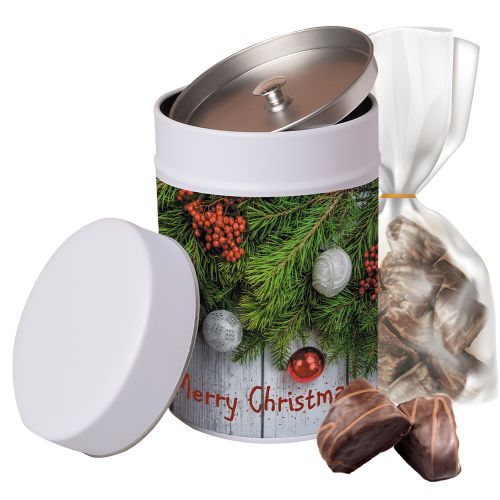 Fine gingerbread, ca. 100g, pouch in metal tin maxi with label