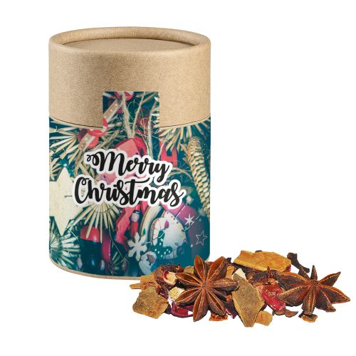 Mulled wine spice, ca. 45g, biodegradable eco cardboard can midi with label