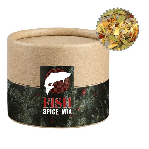 Christmas spice mix fish, ca. 30g, cardboard can mini