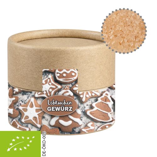 Organic spice mix lebkuchen, ca. 45g, cardboard can mini