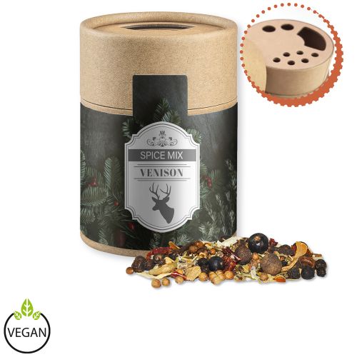 Christmas spice mix venison, ca. 60g, cardboard shaker