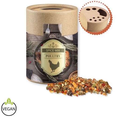 Christmas spice mix poultry, ca. 60g, cardboard shaker
