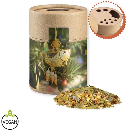 Christmas spice mix fish, ca. 60g, cardboard shaker