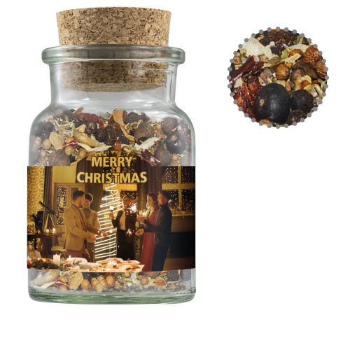 Christmas spice mix venison, ca. 60g, cork glass with label