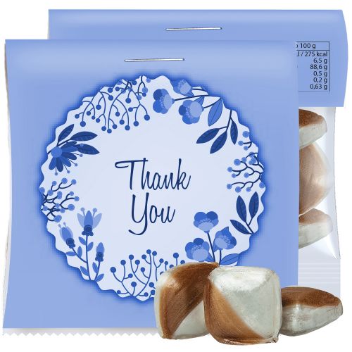 Mint edges candy, ca. 17g, express midi bag with promotional flyer