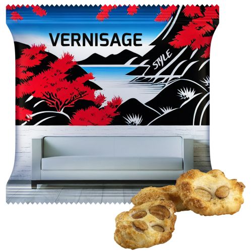 Japanese almond crackers, ca. 20g, maxi bag