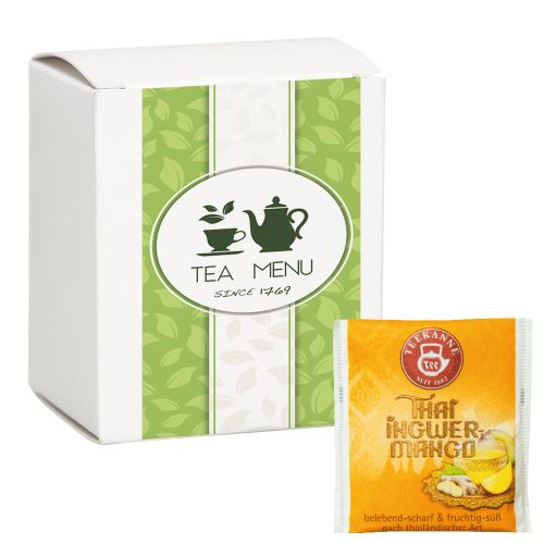 Bag of tea Thai ginger mango, 5 piece, 12,5g, folding box