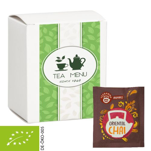 Organic bag of tea Oriental Chai, 5 piece, 9g, folding box