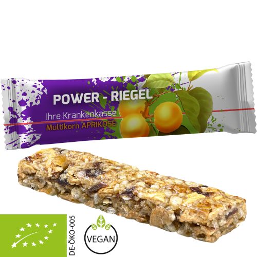 Organic cereal bar apricot (vegan), 30g, flowpack