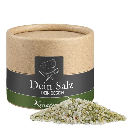 Herb salt, ca. 55g, cardboard can mini