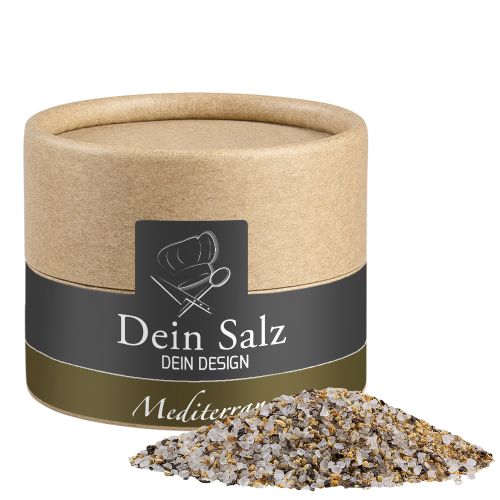 Mediterranean salt, ca. 50g, cardboard can mini