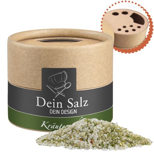 Herb salt, ca. 55g, cardboard shaker mini