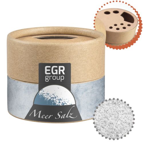 Sea salt, ca. 75g, cardboard shaker mini