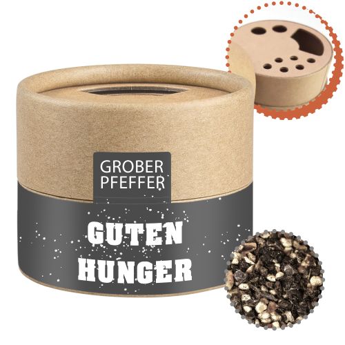 Pepper crushed, ca. 38g, cardboard shaker mini