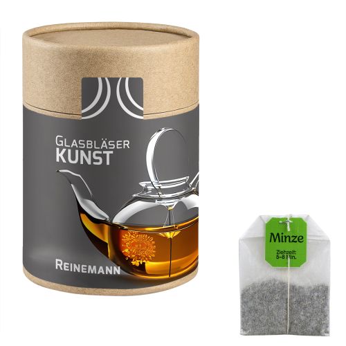 Bag of tea mint, ca. 22,5g, cardboard can maxi
