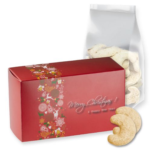 Vanilla crescents, ca. 130g, folding box