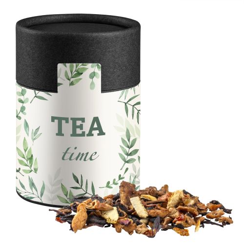Grandmas baked apple tea, ca. 60g, cardboard can midi black