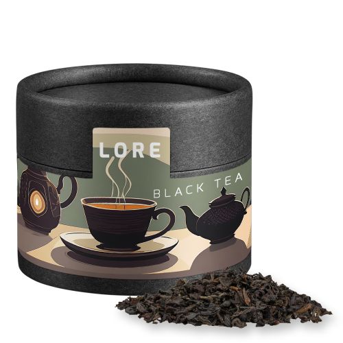 Black tea, ca. 15g, cardboard can mini black