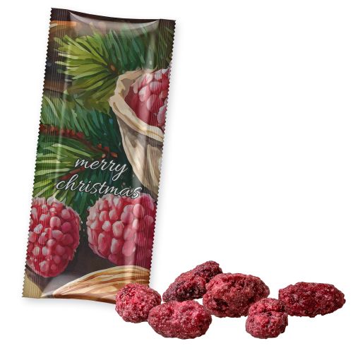 Roasted almonds raspberry (vegan), ca. 25g, snack stick