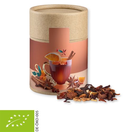 Organic fine mulled wine spice, ca. 60g, cardboard can midi
