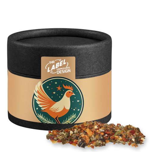Christmas spice mix poultry, ca. 30g, cardboard can mini black