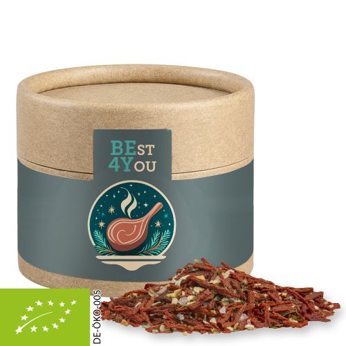 Organic Christmas spice mix salad, ca. 30g, cardboard can mini