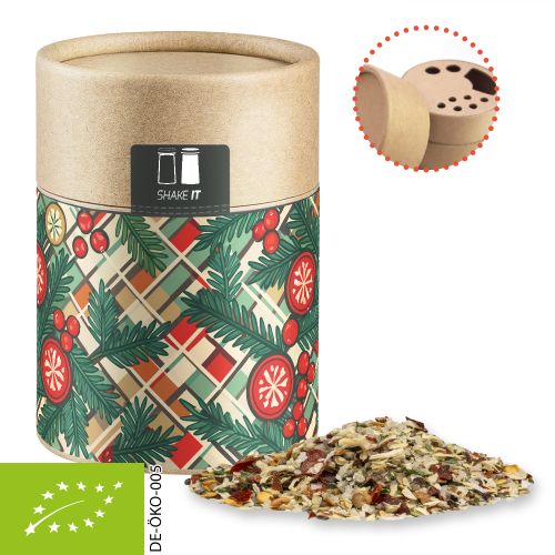 Organic Christmas spice mix roast meat, ca. 60g, cardboard shaker