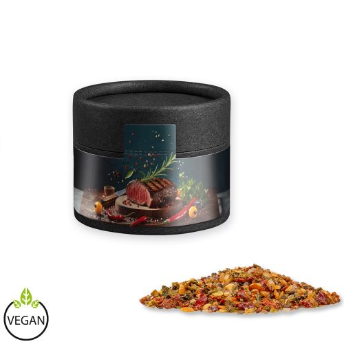 Steak pepper, ca. 40g, cardboard can mini black