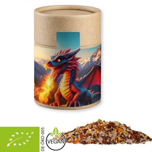 Organic fire and flame spice, ca. 75g, cardboard can midi