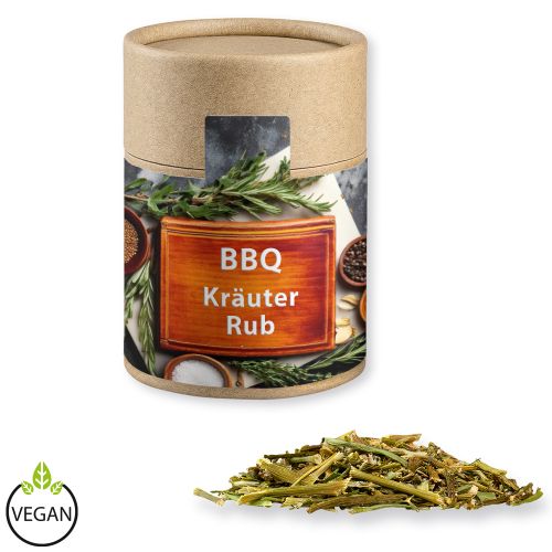 BBQ herbal rub, ca. 50g, cardboard can midi