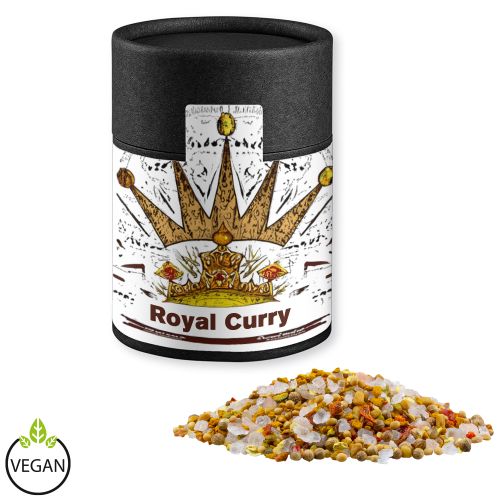 Royal curry, ca. 110g, cardboard can midi black