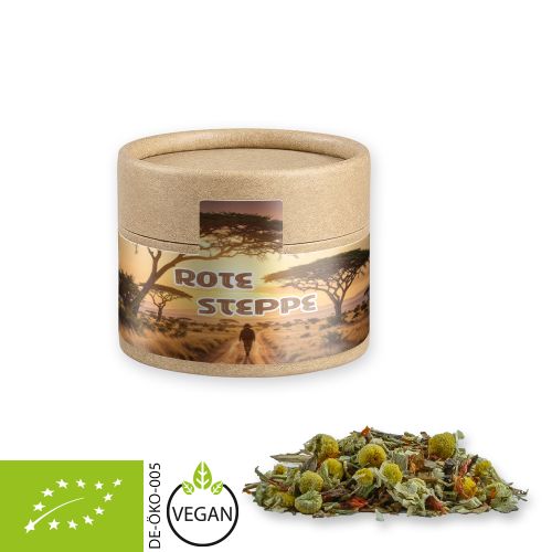 Organic rooibos tea relaxation time, ca. 20g, cardboard can mini